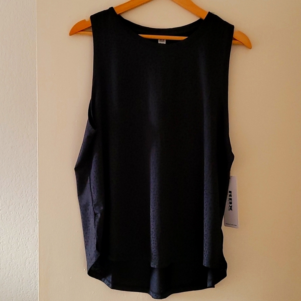 RBX Active Tank-top, Black, Size XL